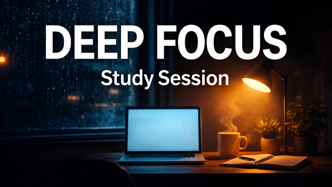 1 Hour Deep Focus Study Music – No Distractions #Concentration #ProductivityMusic