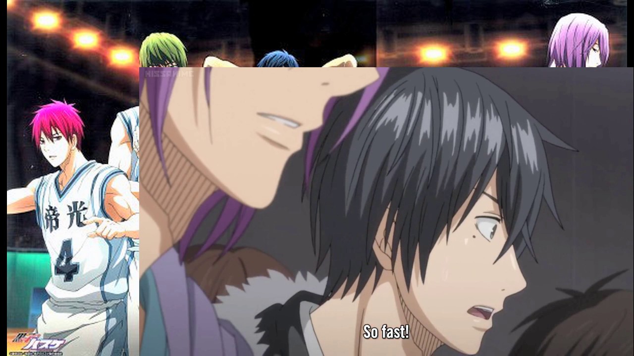 kuroko no basket kuroko and kagami vs akashi