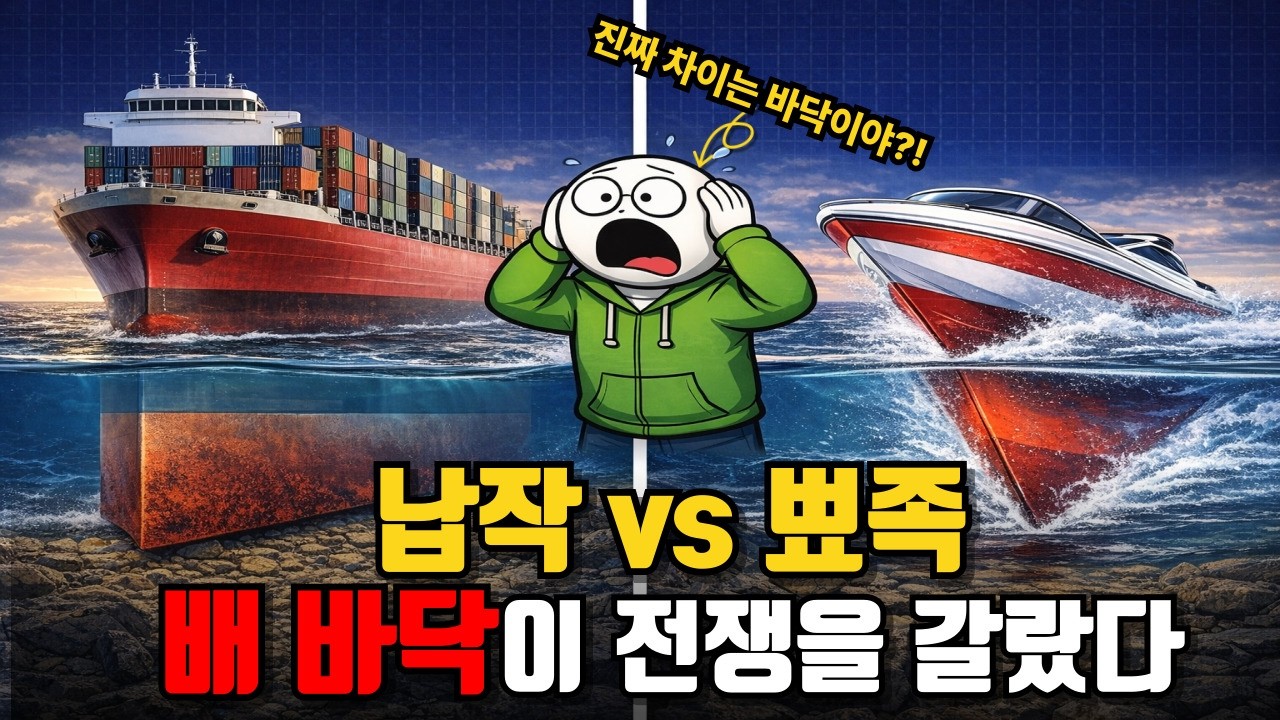 배 바닥 하나가 전쟁을 바꿨다