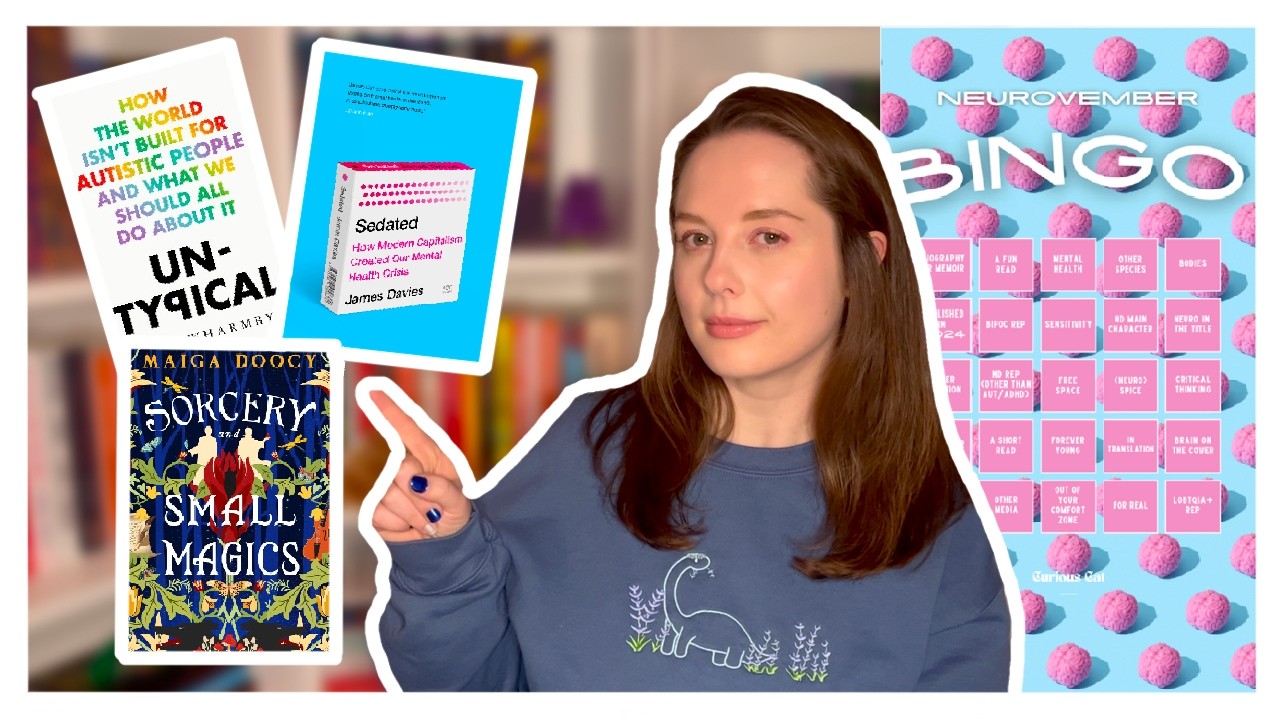 🧠 Mental health under capitalism, neurodivergent experience & awesome fantasy | Neurovember reads