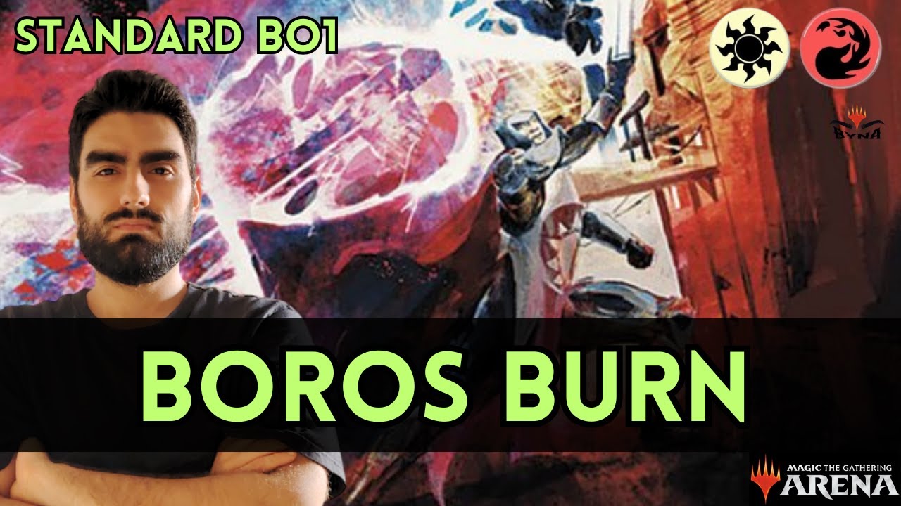 BOROS BURN Standard BO1 #magicthegathering  #mtg #mtgarena