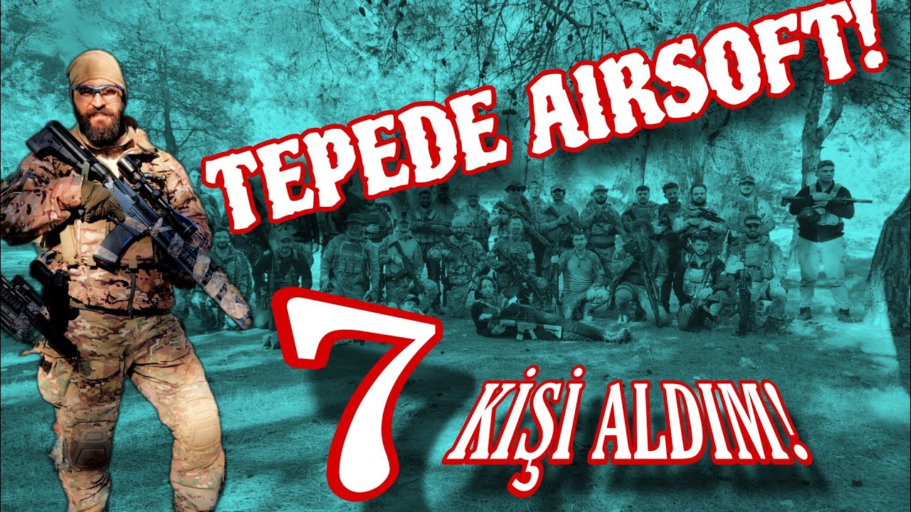 Tepe Savunması - Antalya Airsoft - Takımın Yarısını Aldım!