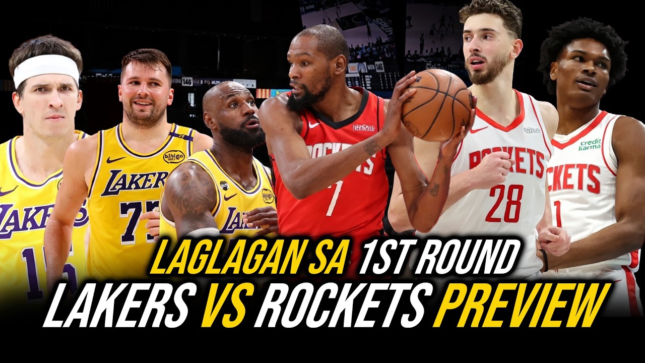 LAKERS vs ROCKETS Preview | Huling BAKBAKAN ni Lebron at Kevin Durant sa Playoffs?!