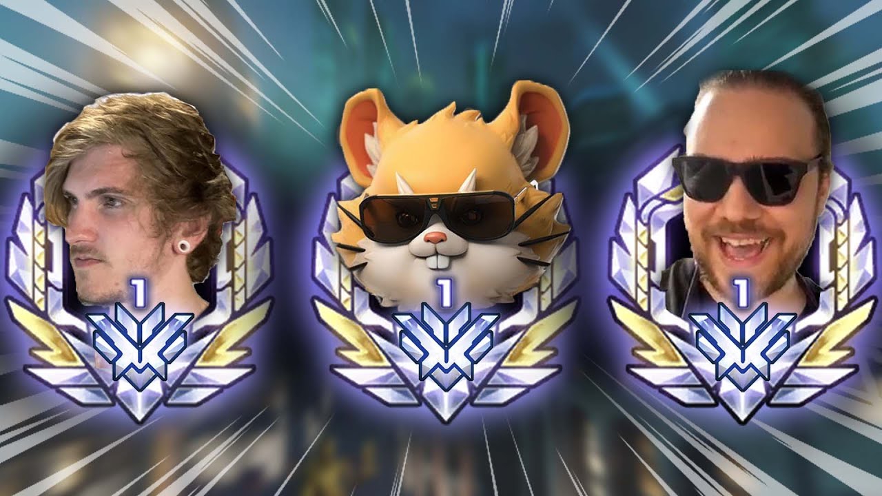 When The Rank 1 Ball, Ana and Zarya All Get On The Same Team... (3 PoV's)