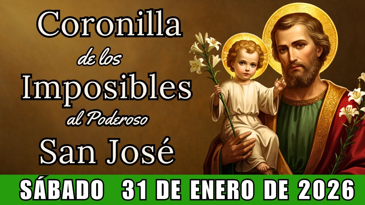 SAN JOSÉ - CORONILLA DE LOS IMPOSIBLES - DÍA DE MILAGROS - Sábado 31 de enero de 2025