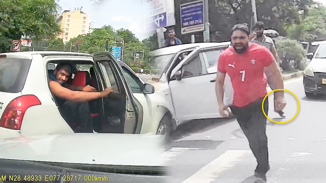 A truly Scary situation for all Drivers 😨 Extreme Road Rage