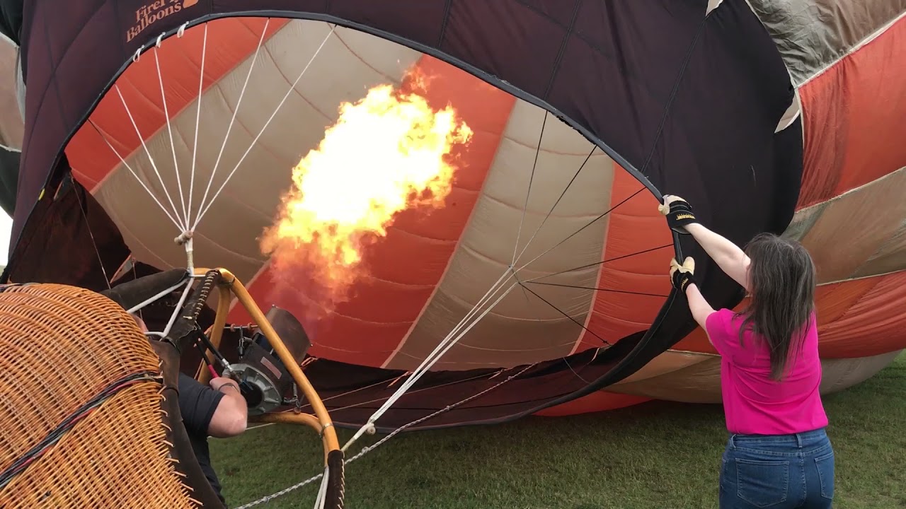 ACE Camp 2018 - Hot Air Balloon Inflation