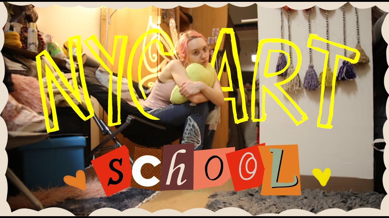 ✿ a week in the life as an nyc art school student ✿