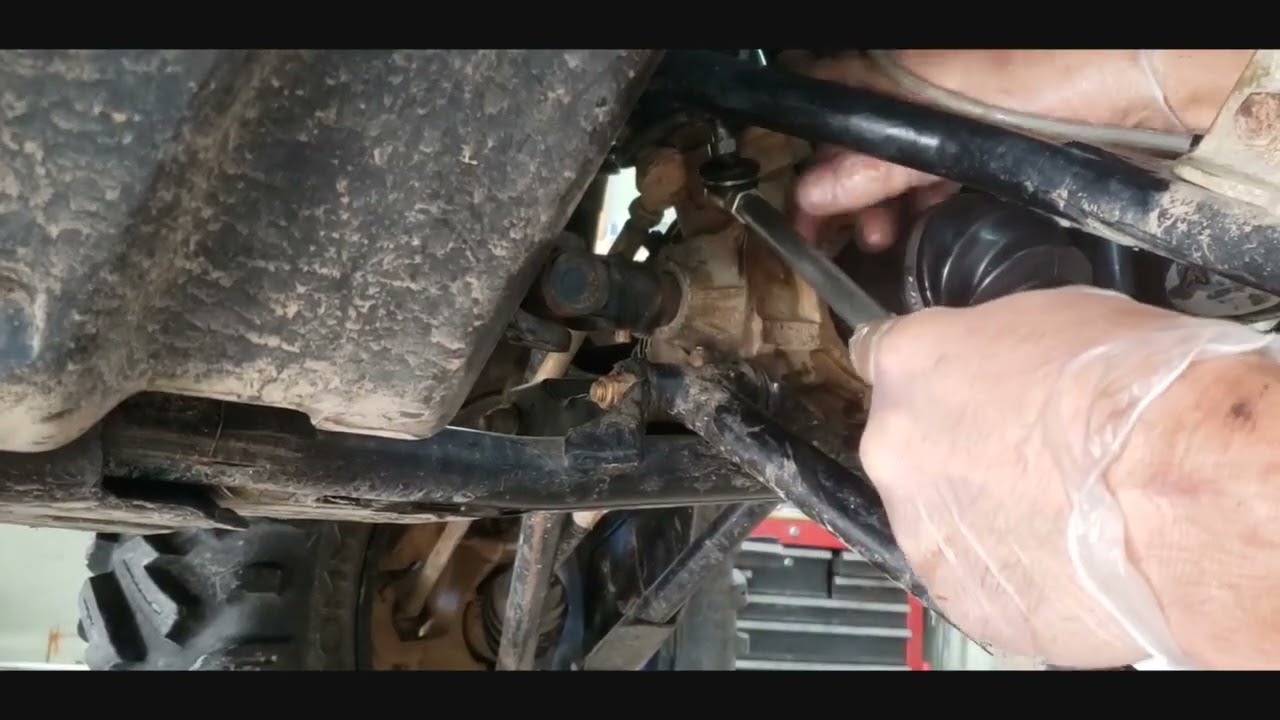 Polaris Sportsman 1000 replacing tie rod