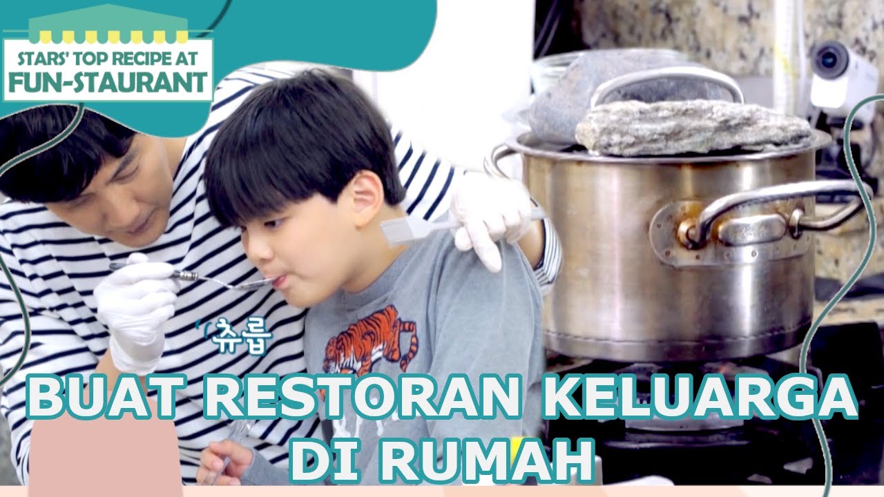 Buat Restoran Keluarga Dirumah |Fun-Staurant|SUB INDO/ENG|220610 Siaran KBS World TV|