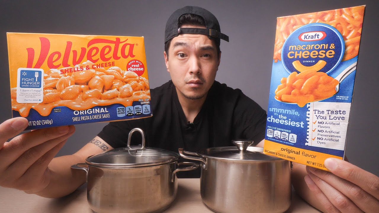 Kraft Mac & Cheese против Velveeta Shells & Cheese