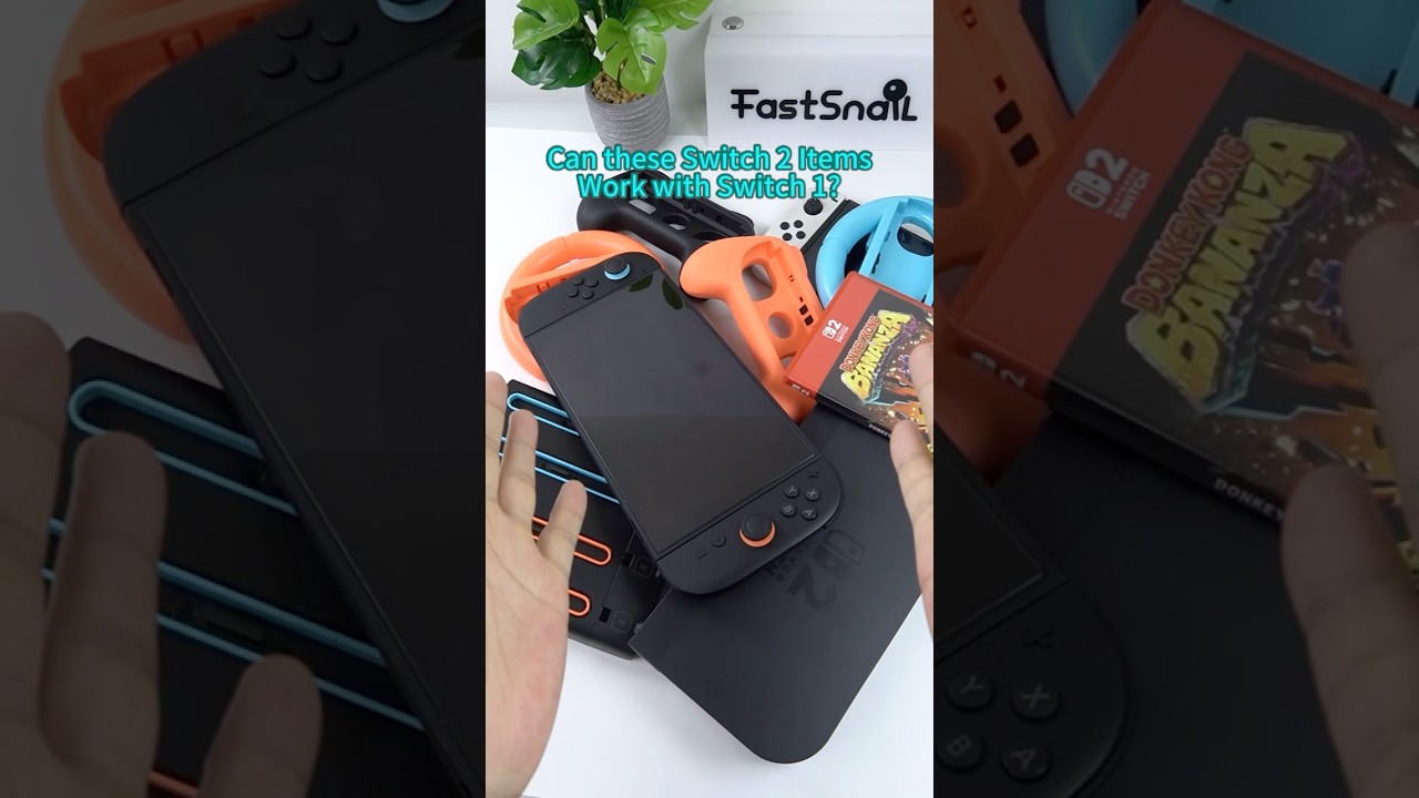 Can these Switch 2 Items Work with Switch 1?  #nintendoswitch2 #nintendoswitch #gamingaccessories