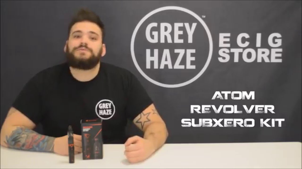 Grey Haze - Atom Revolver Kit - First Look