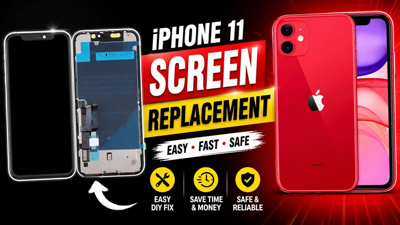 iPhone 11 Display Replacement | How To Replace iPhone 11 Screen 🔧