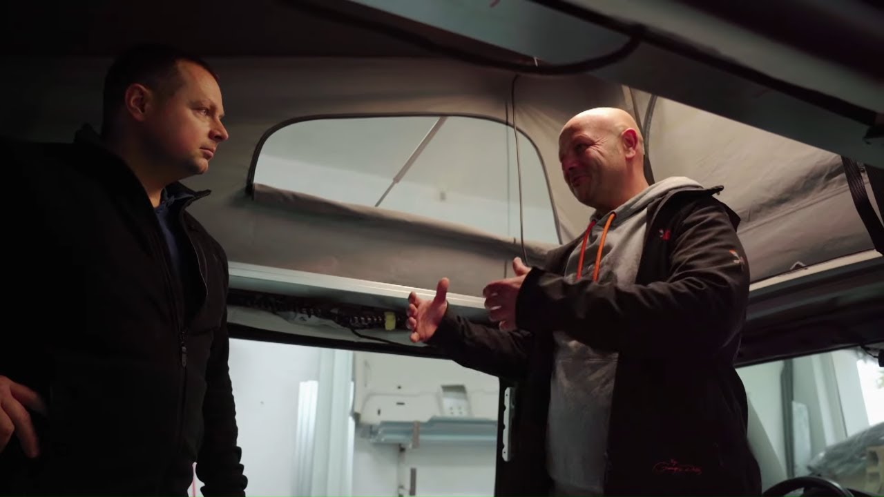 Grzesiek postanowił zwiększyć przestrzeń swojego kampera! #Klimek_vs_Duda