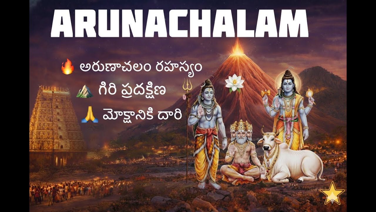 Arunachalam History | Giri Pradakshina | Moksha Margam | Lingalu | Gopuralu | Thiruvannamalai