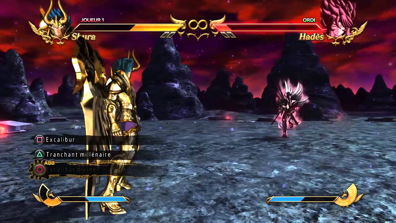 Shura God Cloth vs Hadès - Saint Seiya Soldier's Soul