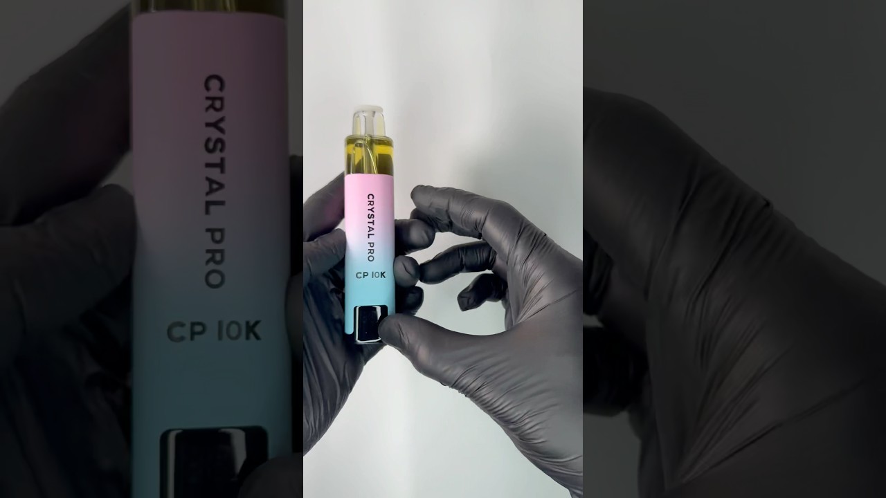 How to Set Up Crystal Pro CP 10k Prefilled Pod Kit #howtovape #crystalprocp10kpods #vape