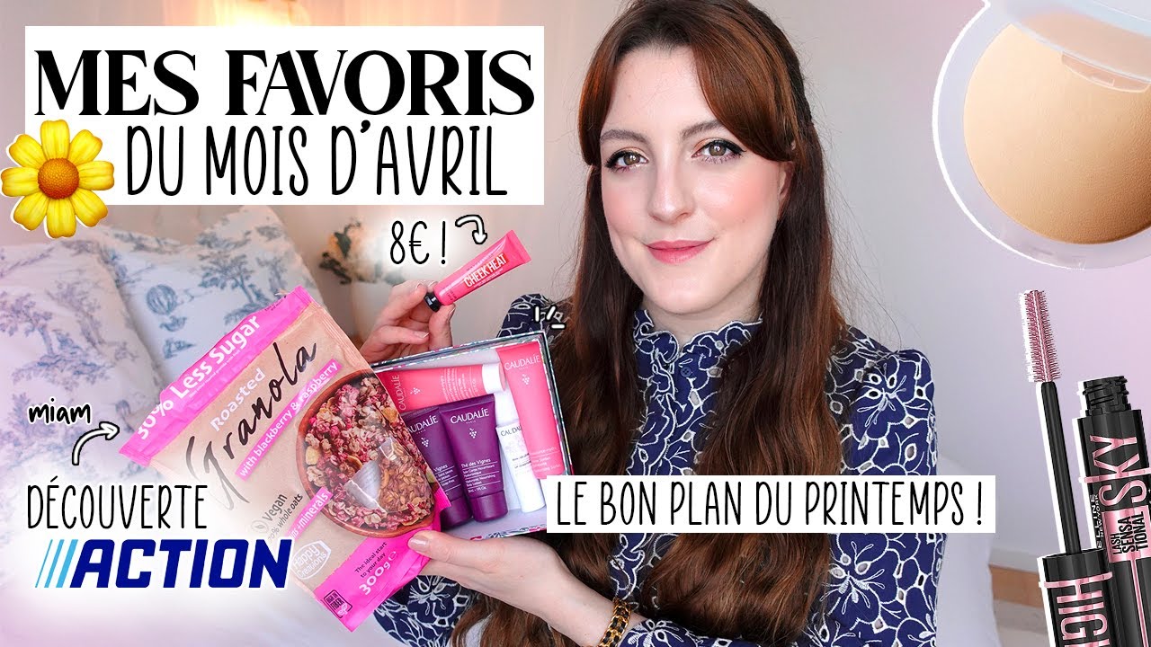 Mes favoris du mois d'AVRIL 🌸 Une découverte ACTION, BON PLAN BLISSIM & nouveautés! 🥳 | LOdoesmakeup