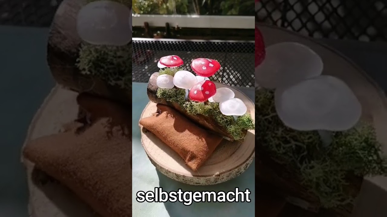 Pilzleuchte Pilzlampe Pilzlicht selbstgemacht diy