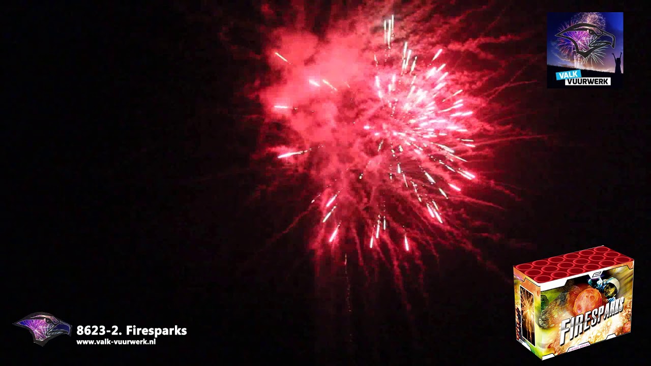 Vuurwerk 8623-2 Firesparks - Valk Vuurwerk - vuurwerkbieb.nl