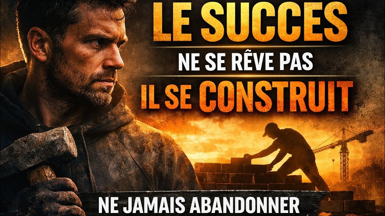 Le Succès Ne Se Rêve Pas, Il Se Construit | Motivation Puissante Pour Ne Jamais Abandonner#stoïcisme