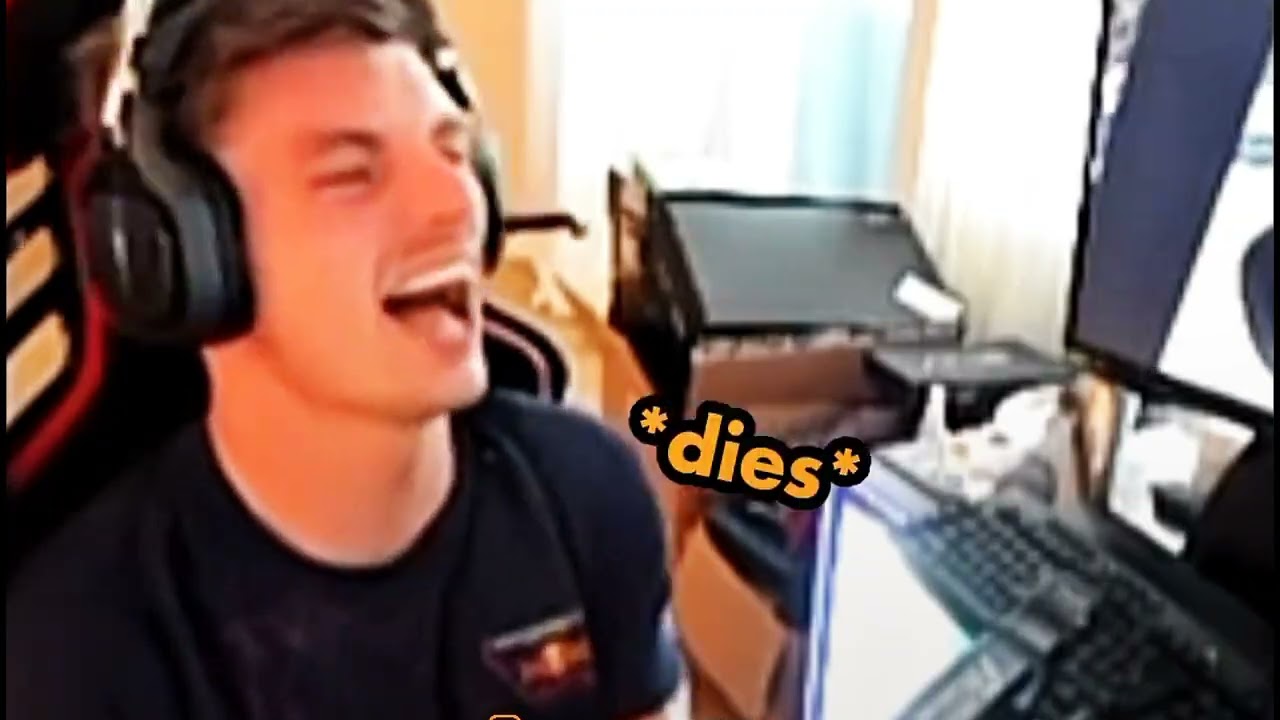 Max Verstappen Funny Stream Moments