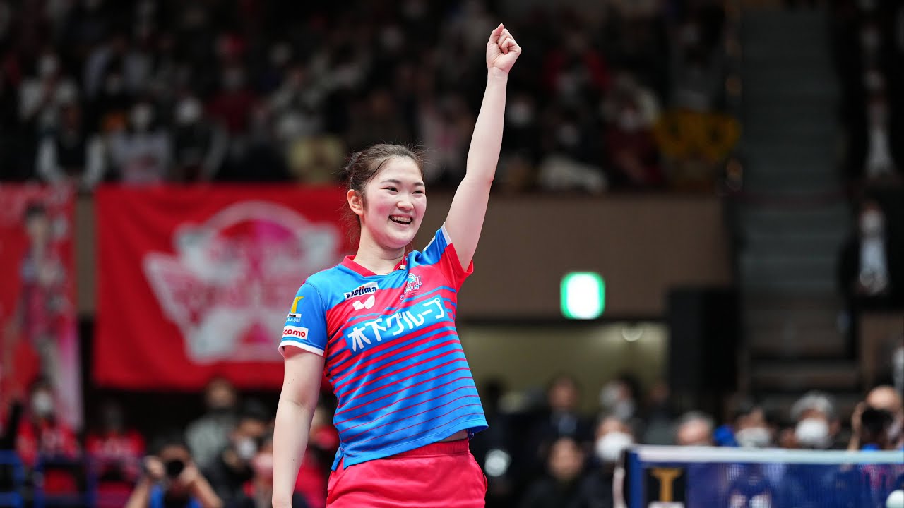 木原美悠 vs 伊藤美誠 木下アビエル神奈川 vs 日本生命レッドエルフ プレーオフファイナル 2023年03月26日　代々木第二体育館 【卓球 Tリーグ公式】