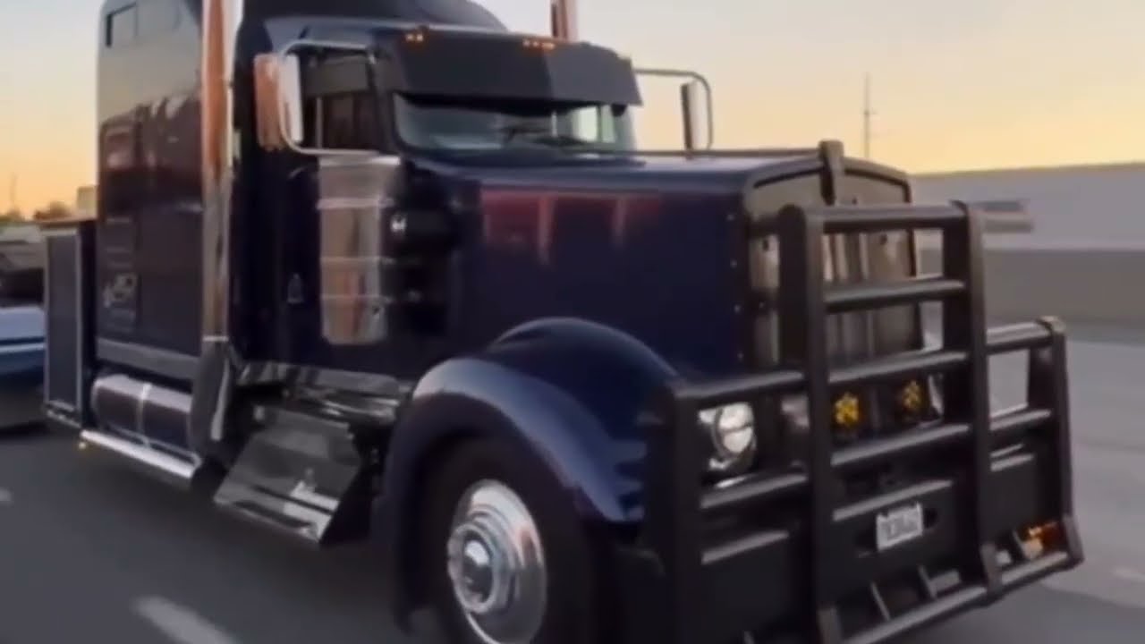 American Working Trucks on Open Roads