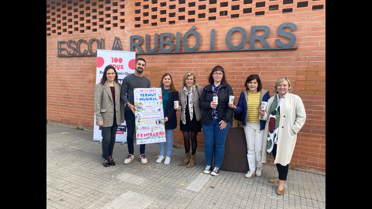 L'Escola Rubió i Ors celebra el seu centenari