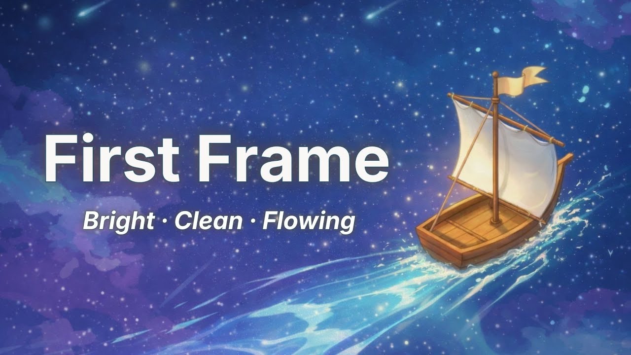 First Frame - Bright, Clean, Flowing | for Videos (Royalty Free Music)