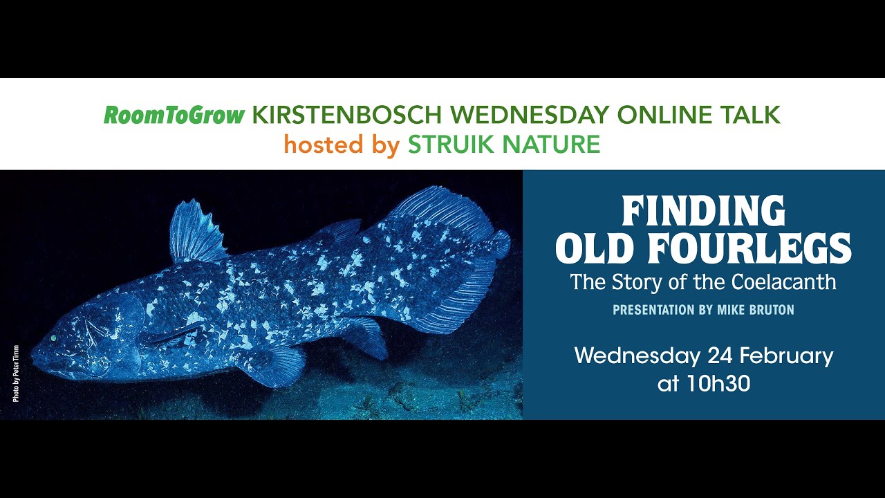 'Finding Old Fourlegs' presented by Prof Mike Bruton