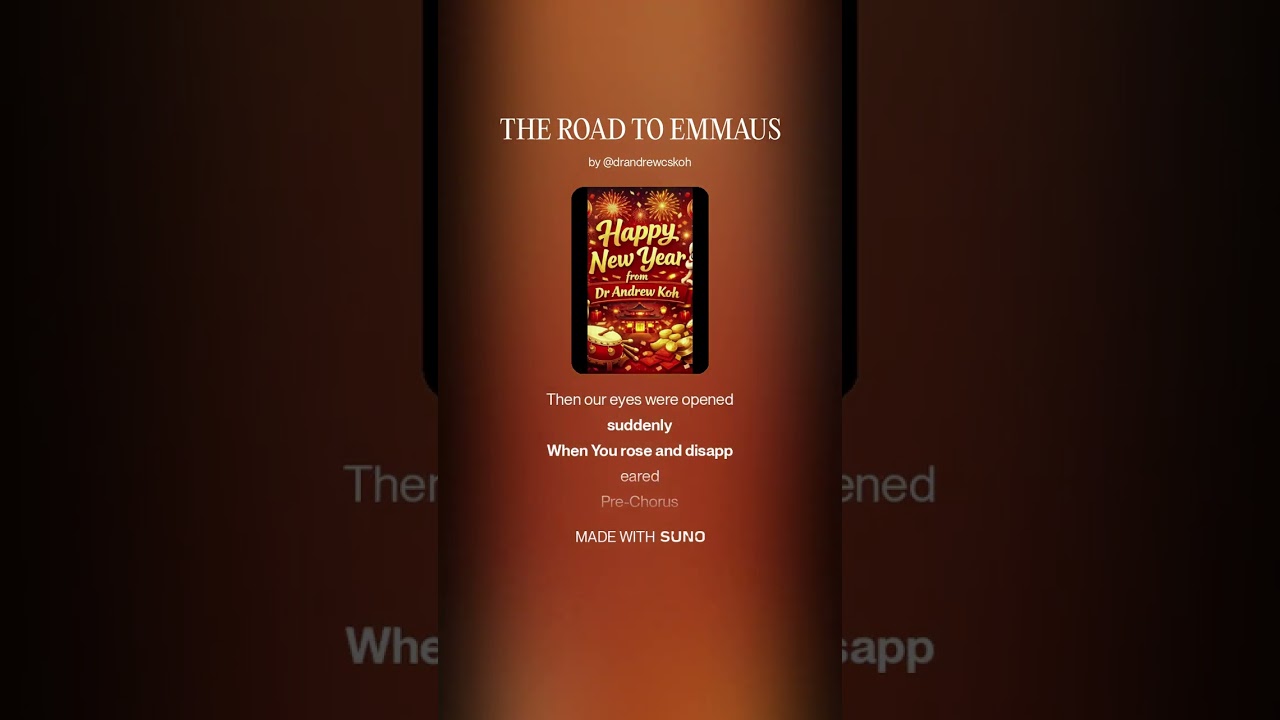 THE ROAD TO EMMAUS