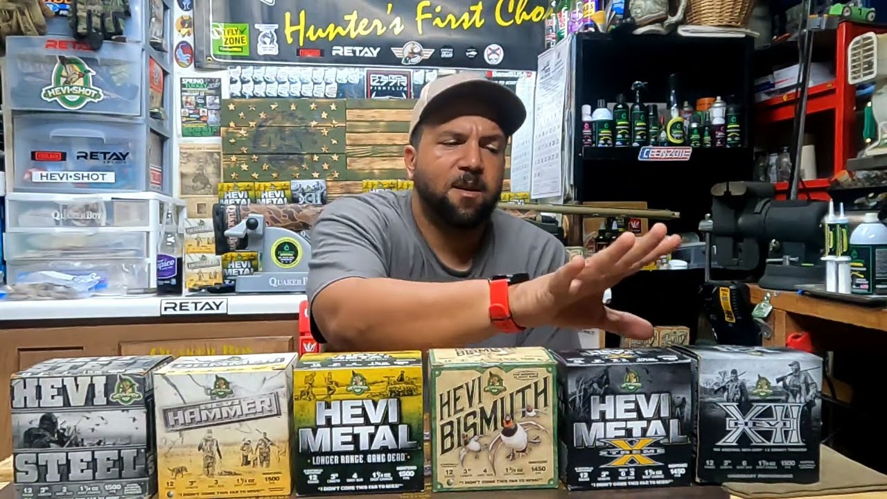Choosing the right HEVI SHOT shells for waterfowl hunting.