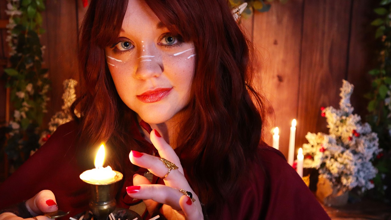 Winter Solstice ASMR | Calming Crystals and Gentle Healing (Soft-Spoken)