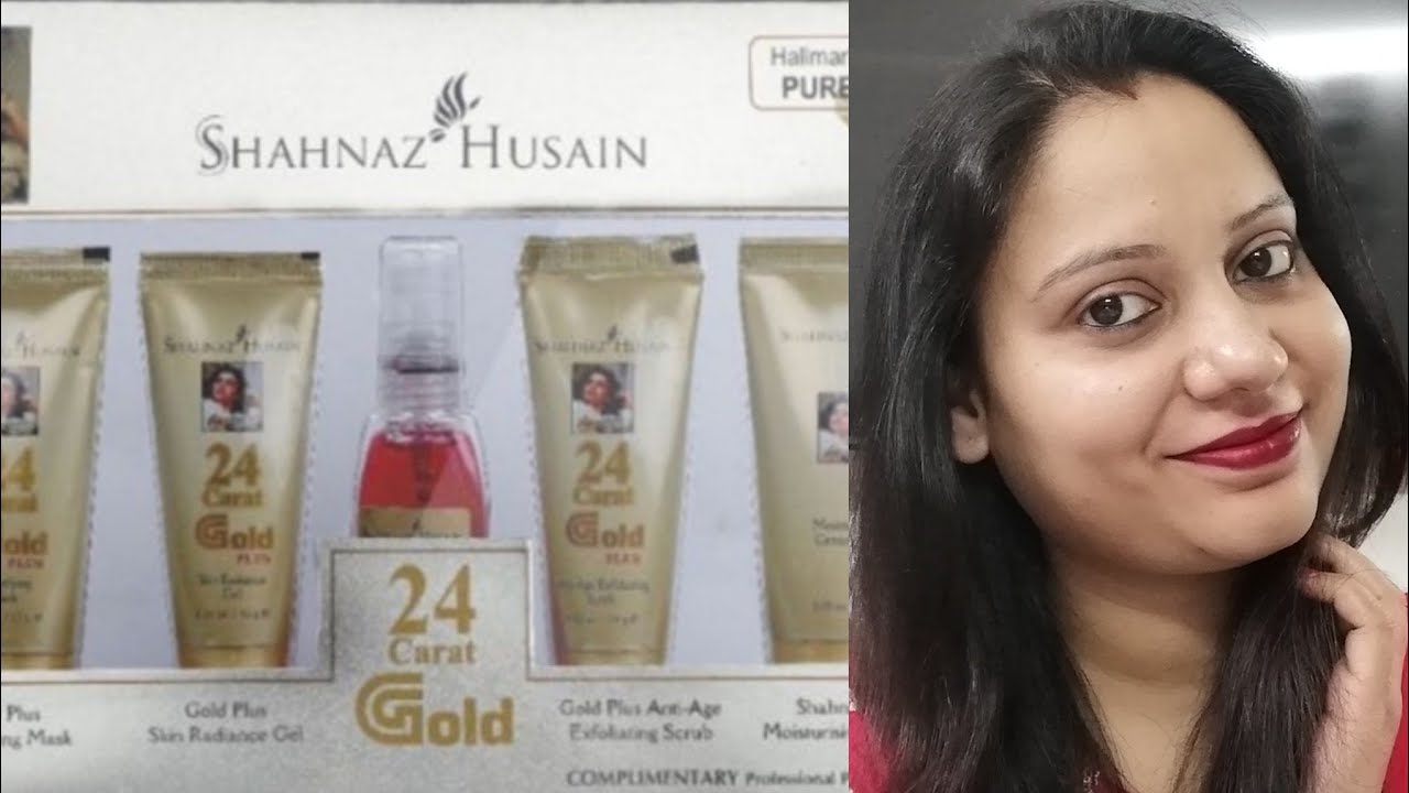 Shahnaz Husain Gold Radiance Facial Kit Review & Demo II