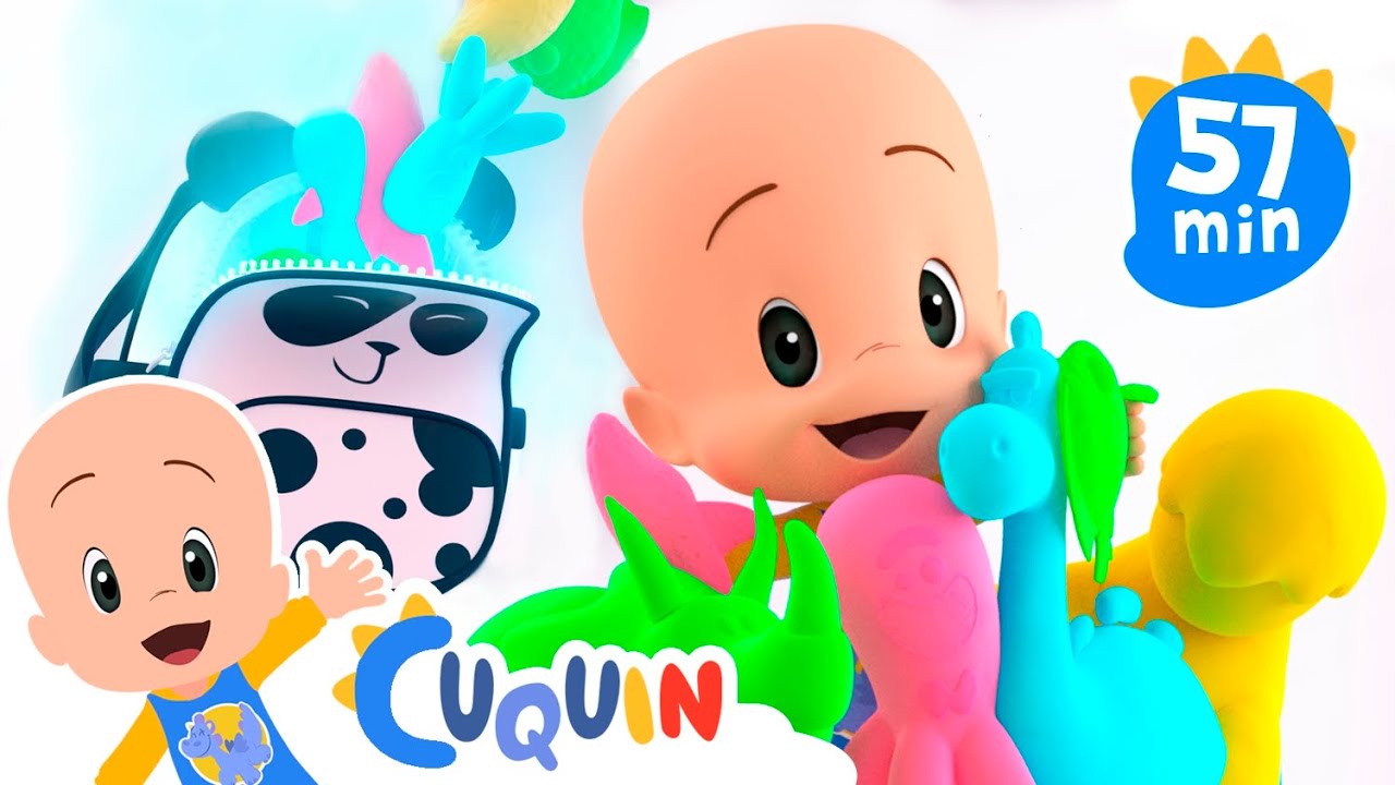 La Mochipanda y más canciones infantiles con Cleo y Cuquin | Familia Telerin