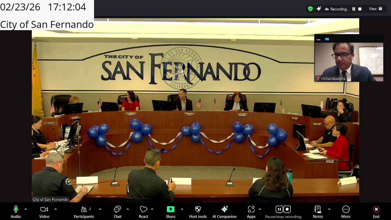 Special Joint City Council and Disaster Council Meeting (2/23/2026)