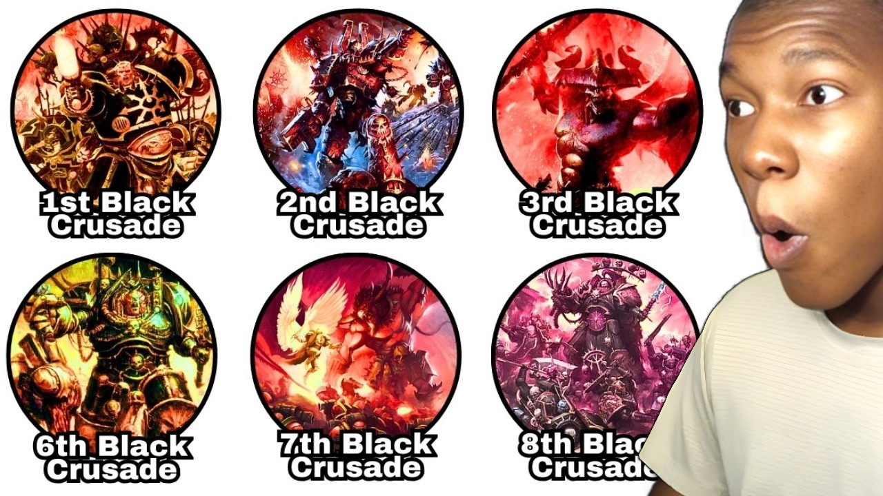 Every Black Crusade Explained in 12 Minutes REACTION