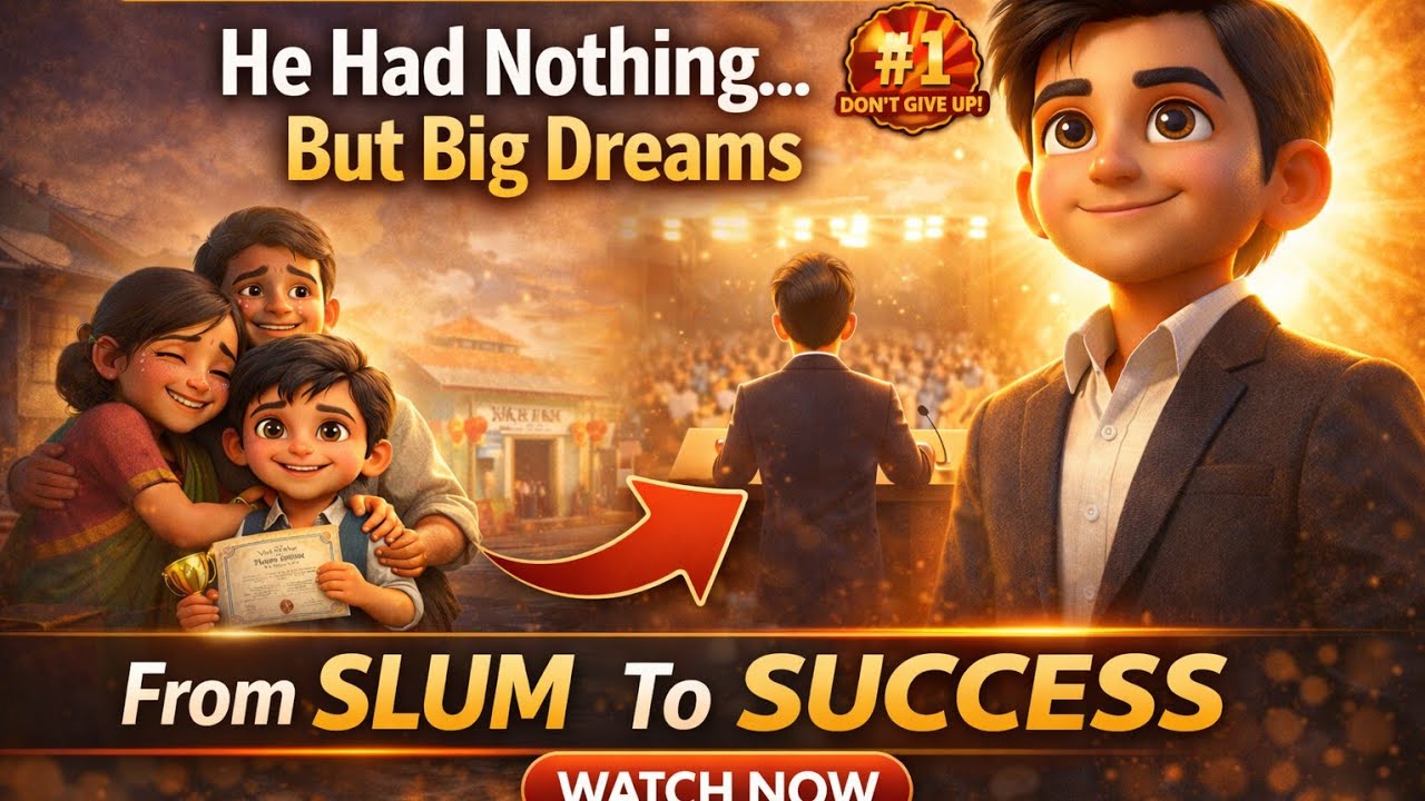  🔥He Had Nothing… But Big Dreams | From Slum To Success (Emotional Story 2026)