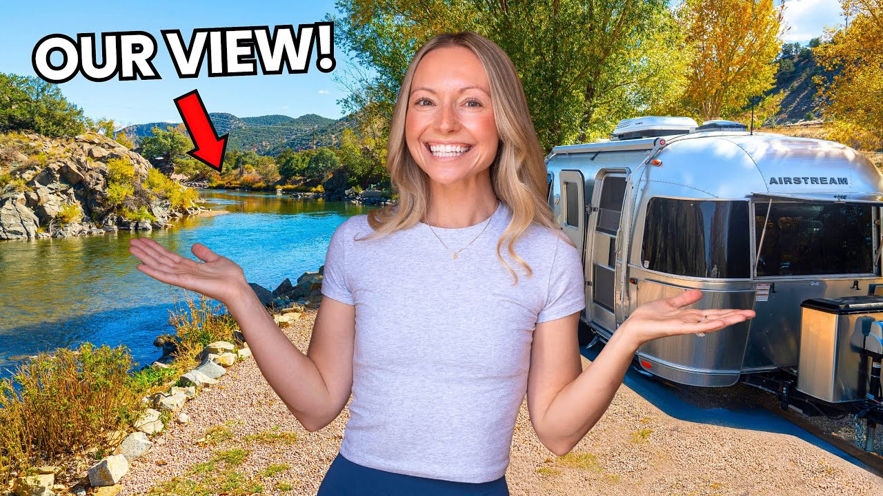 Кемпинг Riverfront Airstream в Салиде, Колорадо