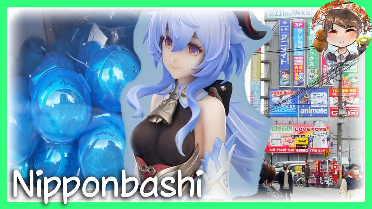 Gachapon in Osaka, Nipponbashi!!  [Kiwi In Japan 191]