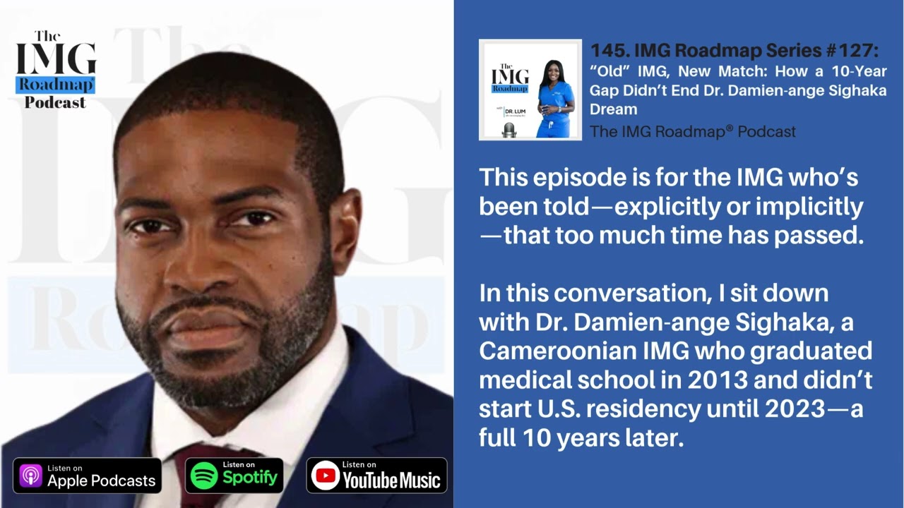 “Old” IMG, New Match: How a 10-Year Gap Didn’t End Dr. Damien-ange Sighaka Dream
