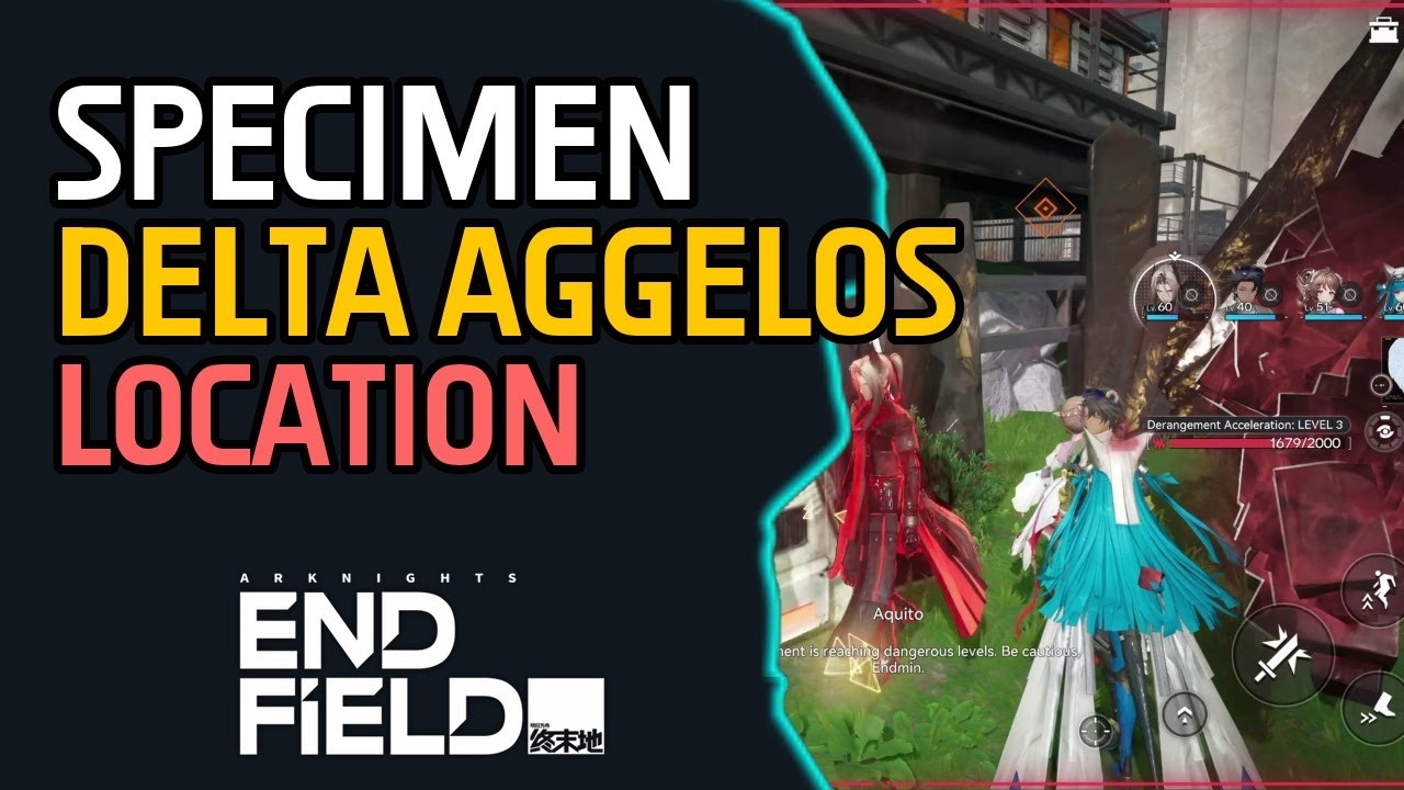 Specimen DELTA Aggelos Location Arknights Endfield