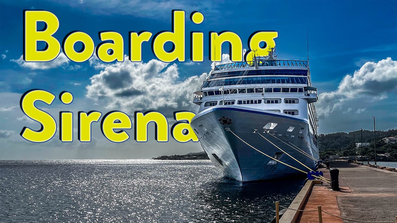 Boarding Oceania Sirena in Miami | Small Ship Bliss