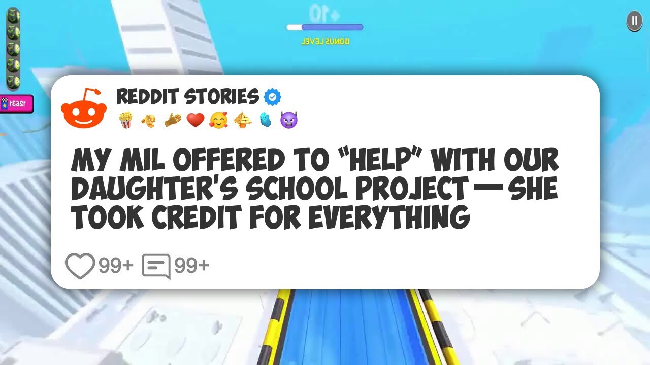My MIL Offered to “Help” With Our Daughter’s School Project—She Took Credit for Everything #reddit 
