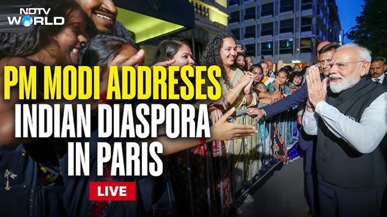 PM Modi News Latest | PM Modi Live Today | PM Modi Speech Today | PM Modi News | PM Modi In Paris