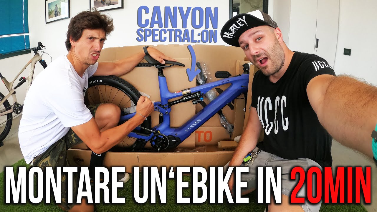 MONTARE UN'EBIKE IN 20MIN - CANYON SPECTRAL:ON 2020