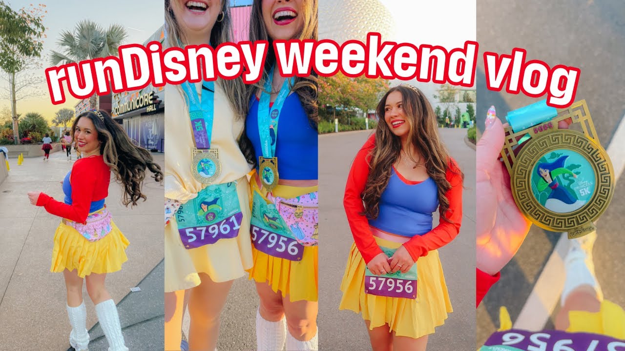 i ran my FIRST race in Disney World?! | runDisney Princess Half Marathon Weekend 👟👑