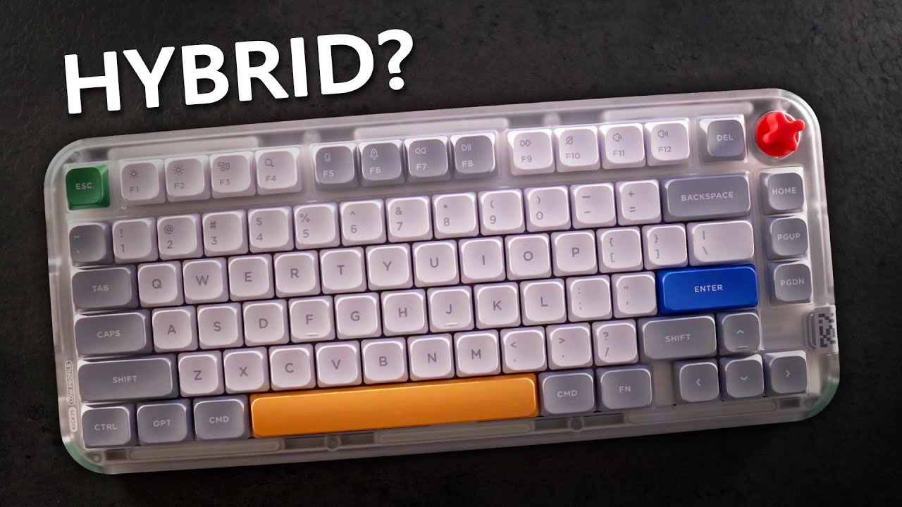 First Ever Hybrid Profile Keyboard - NuPhy Kick75 Review